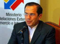 El canciller de Ecuador, Roberto Patiño informó de la llegada. REUTERS  /
