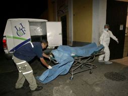 Los cuerpos fueron retirados por Semefo. ARCHIVO  /