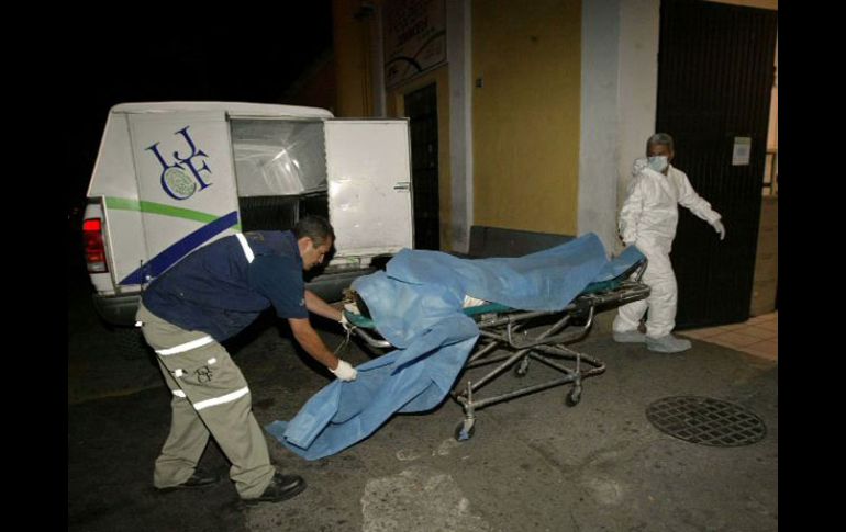 Los cuerpos fueron retirados por Semefo. ARCHIVO  /