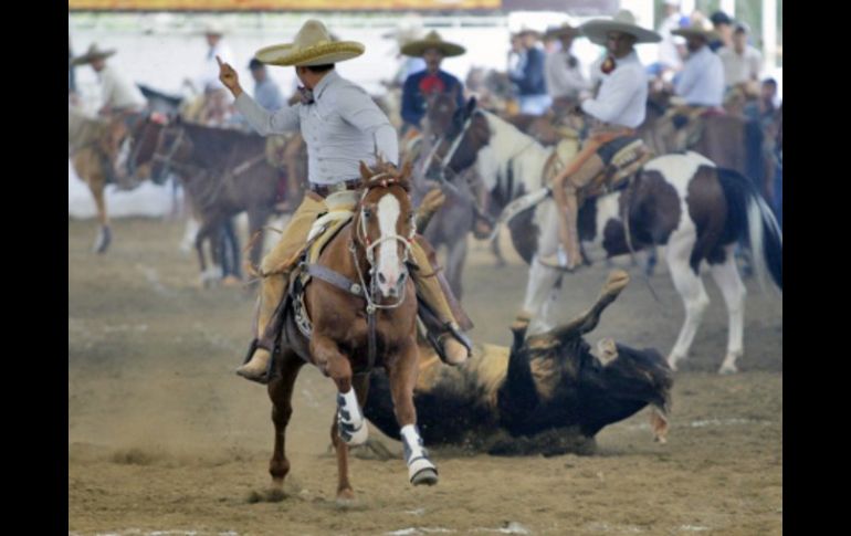 Así se vive el Campeonato Nacional Charro. S. NUÑEZ  /