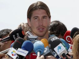 Sergio Ramos expresó que ahora deben comenzar de cero y seguir buscando la victoria. EFE  /