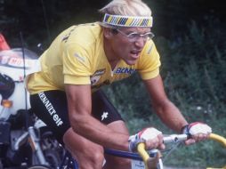 Foto de archivo de Laurent Fignon, disputando el Tour de Francia de 1984. AFP  /