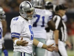 Tony Romo no jugará el último partido de la temporada con los Vaqueros de Dallas. AP  /
