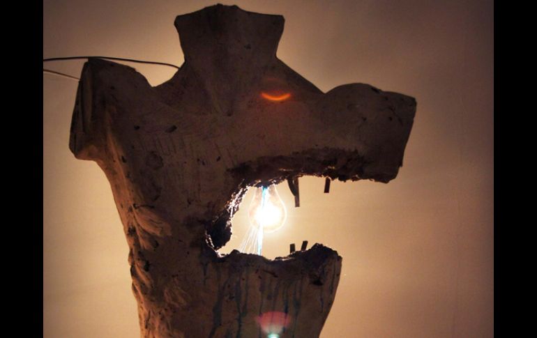 En la imagen, una de las piezas escultóricas que forman parte de instalación Declinaciones. ESPECIAL  /