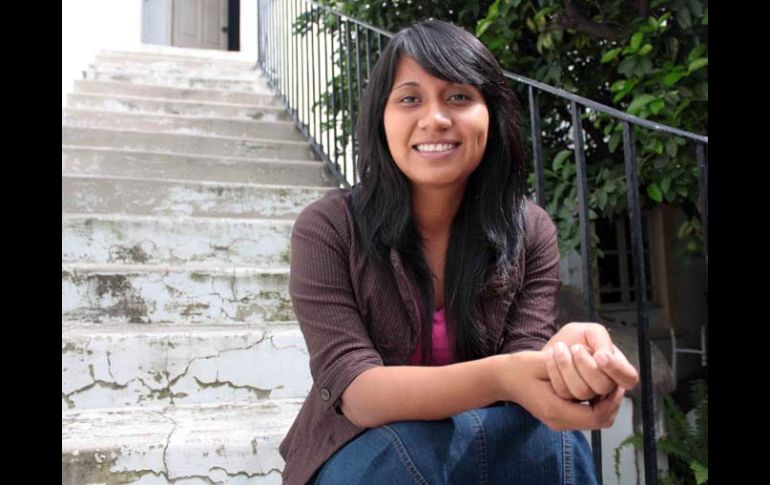 La intérprete oaxaqueña inicia esta noche su carrera como cantante soprano en la Sala de Música de la Casa Museo López Portillo.A. HINO  /