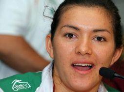 María del Rosario Espinoza está lista para representar a México en Beijing. MEXSPORT  /