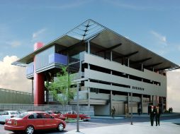 Según imágenes generadadas por computadora, así debería lucir el Centro de Control y Comunicación de Zapopan. ESPECIAL  /