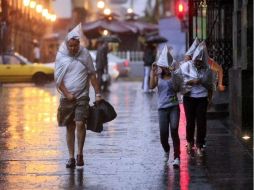 Se alertó a los estados de México la probabilidad de lluvias intensas las próximas 24 horas. ARCHIVO  /