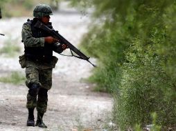 El enfrentamiento se dio luego de un operativo del Ejército mexicano en la zona. ARCHIVO  /