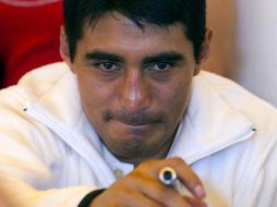 Morales entrena para su combate que será parte de la función Gala Bicenetenario. MEXSPORT  /