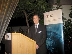 Stephen Benoit, representante permanente de EDC para la región Andina. ESPECIAL  /