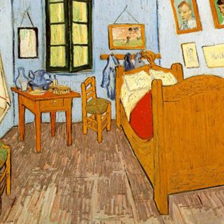 Restauran ''El dormitorio'', de Van Gogh