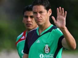 Guillermo Franco se despide de la selección nacional mexicana. MEXSPORT  /