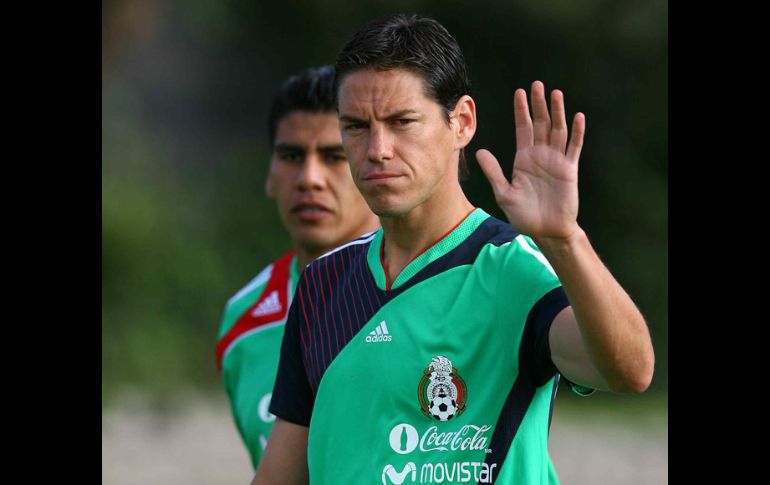 Guillermo Franco se despide de la selección nacional mexicana. MEXSPORT  /