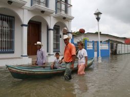 En la región de la Cuenca del Papaloapan, siguen suspendidas las clases en al menos cuatro comunidades. EFE  /