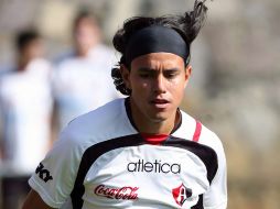 Gerardo Flores del Atlas en el entrenamiento. MEXSPORT  /