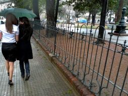 Las copiosas lluvias, acompañadas de fuertes vientos, comenzaron el pasado martes. EFE  /