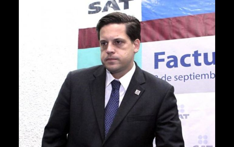 Alfredo Gutiérrez Ortiz Mena, jefe del Sistema de Administración Tributaria (SAT). EL UNIVERSAL  /