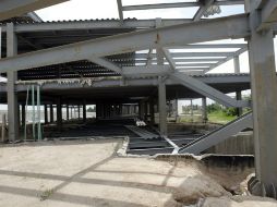 Las instalaciones del Centro de Control y Comunicación, cuya construcción está detenida, albergarán oficinas administrativas. A. GARCÍA  /