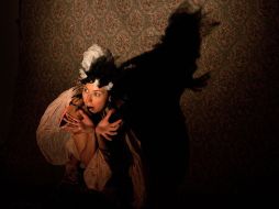 Alfonsina Riosantos durante la conferencia de prensa que ofreció para dar detalles de la obra. E. PACHECO  /