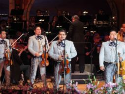 Ayer se celebró la última gala del mariachi en el Teatro Degollado en donde se interpretaron éxitos de los grandes. A. HINOJOSA  /