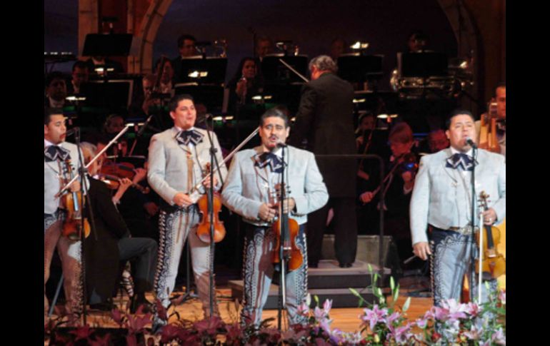 Ayer se celebró la última gala del mariachi en el Teatro Degollado en donde se interpretaron éxitos de los grandes. A. HINOJOSA  /
