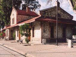 La estación de tren de Dolores Hidalgo.V. GARCÍA  /