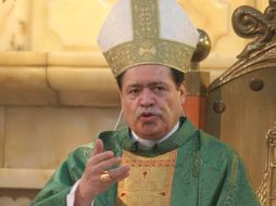 En la misa dominical de hoy, Norberto Rivera urgió a establecer medidas para que no se repita el homicido de migrantes. EL UNIVERSAL  /