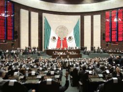 Sesión de la Cámara de Diputados del 1 de septiembre. EL UNIVERSAL  /