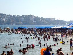 Los destinos de playa fueron los más visitados durante el verano. EL UNIVERSAL  /