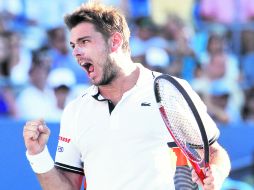 Stanislas Wawrinka festeja su triunfo en el US Open. AP  /