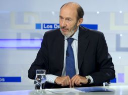 Pérez Rubalcaba, dijo que el gobierno no está negociando con la organización. EFE  /