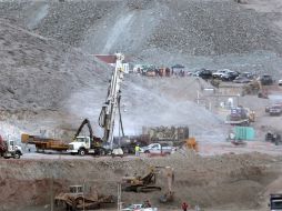 Los mineros cumplieron un mes bajo la tierra. REUTERS  /