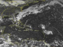 Imagen satelital de 'Hermine'. Se calcula que el meteoro impacte Tamaulipas con vientos de entre 60 y 100 kilómetros por hora. AP  /