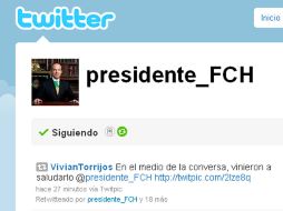 El gobernante tiene menos seguidores que otros tuiteros mexicanos. ESPECIAL  /