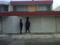 Finca donde mantenían privados de su libertad a los dos hombres rescatados. O. RUVALCABA  /