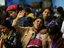 Las intensas lluvias provocaron deslaves que terminaron con la vida de 45 personas. EFE  /