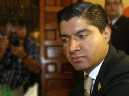 Carlos Corona dijo que se va tranquilo y que duda que se le puedan comprobar irregularidades. A. GARCÍA  /