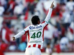 Juan de Dios Hernández mediocampista del conjunto rayado del Necaxa. MEXSPORT  /