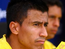 El delantero Luis Alonso Sandoval le dan vacaciones forzadas. MEXSPORT  /