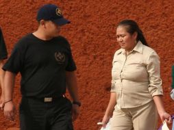 Susana Dueñas sale de prisión; siete mujeres que purgaban condenas en Guanajuato por aborto fueron liberadas. EL UNIVERSAL  /