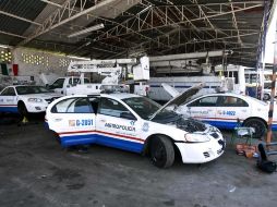 Las nueve zonas en las que se distribuyen las colonias tapatías están siendo patrulladas por 22.3% de las unidades asignadas. ARCHIVO  /