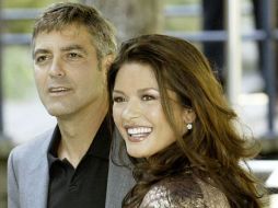 El actor se siente feliz con su modo de vida y con las costumbres italianas junto a su novia, Elisabetta Canalis. AFP  /