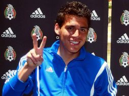 El defensa central Héctor Moreno viaja a Europa con su equipo AZ Alkmaar. MEXSPORT  /