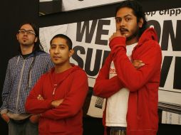 Cristian Franco, Edgar Cobian yJoaquín Segura participan en la muestra colectiva Indian Summer. M. FREYRÍA  /