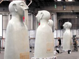 Las esculturas del artista mexicano se presentarán en Italia.ESPECIAL  /