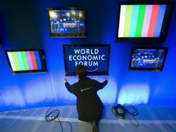 El Foro Económico Mundial presentó hoy el Reporte de Competitividad Global. EFE  /