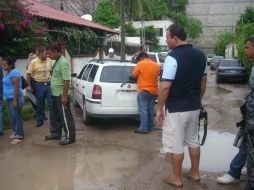 La víctima continúa sin ser identificado en el Semefo del puerto turístico. M. INFANTE  /