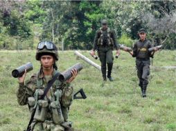 Las FARC arreciaron sus ataques contra la Fuerza Pública en las últimas dos semanas. EFE  /