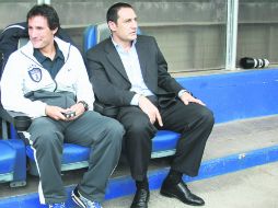 Gabriel Caballero y Pablo Marini esperan derrotar a las Chivas el sábado. JAMMEDIA  /